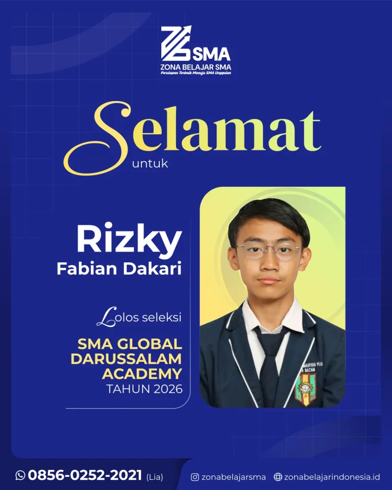 ZBS - Selamat GDA - Rizky
