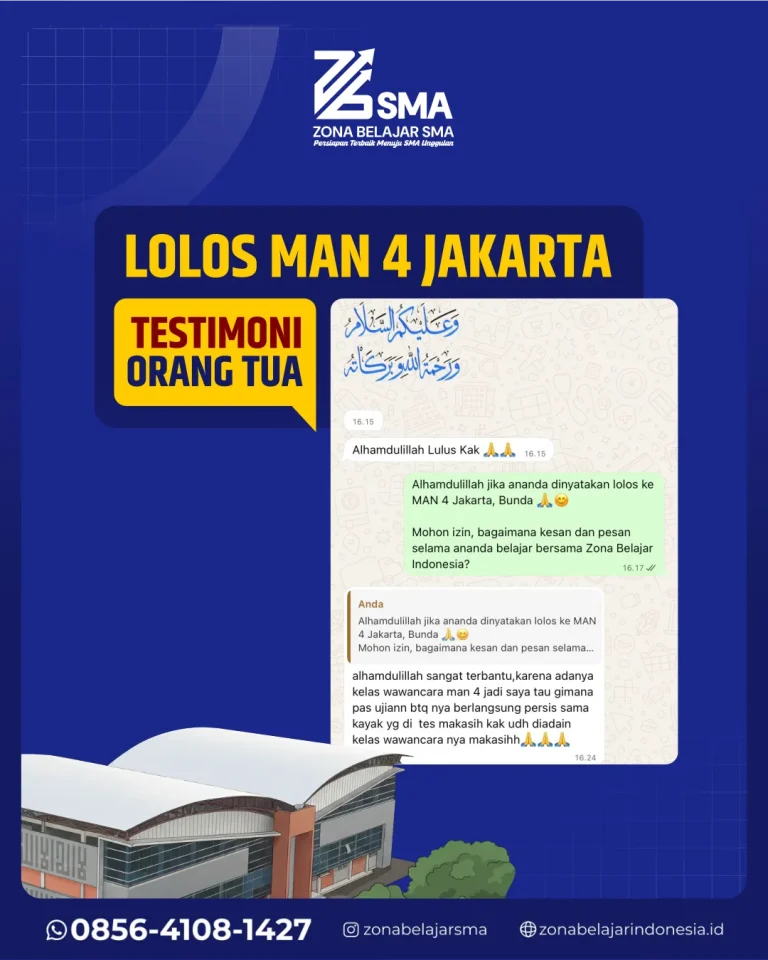 ZBS - Testi Lolos MAN 4 Jakarta - 11