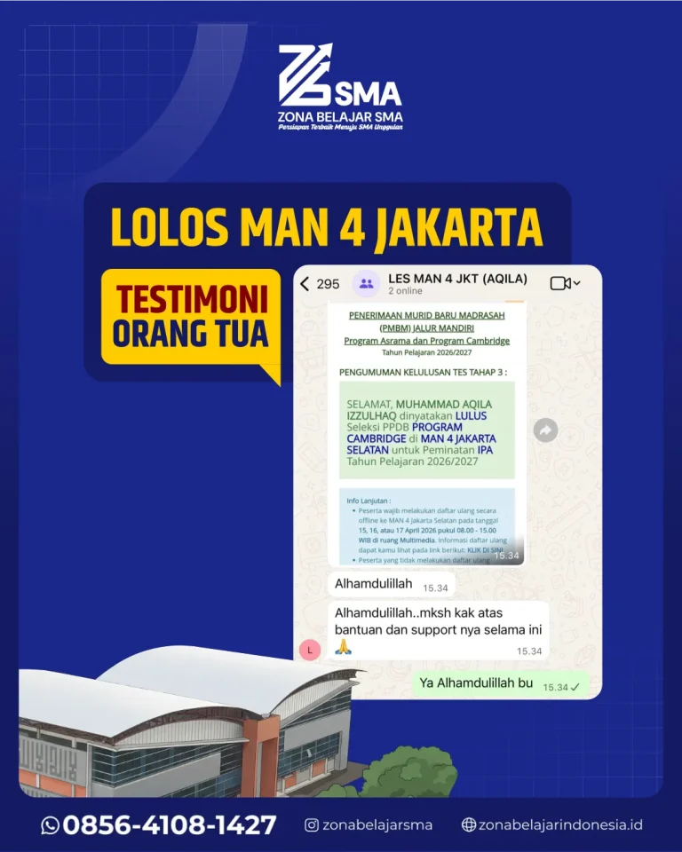 ZBS - Testi Lolos MAN 4 Jakarta - 2