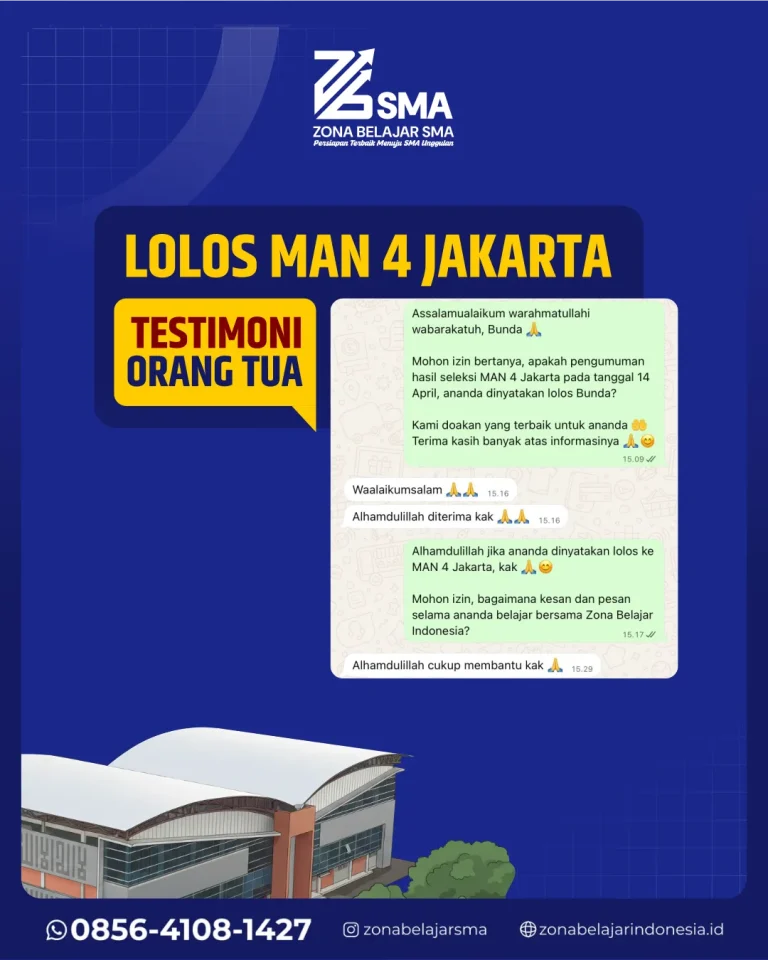 ZBS - Testi Lolos MAN 4 Jakarta - 6