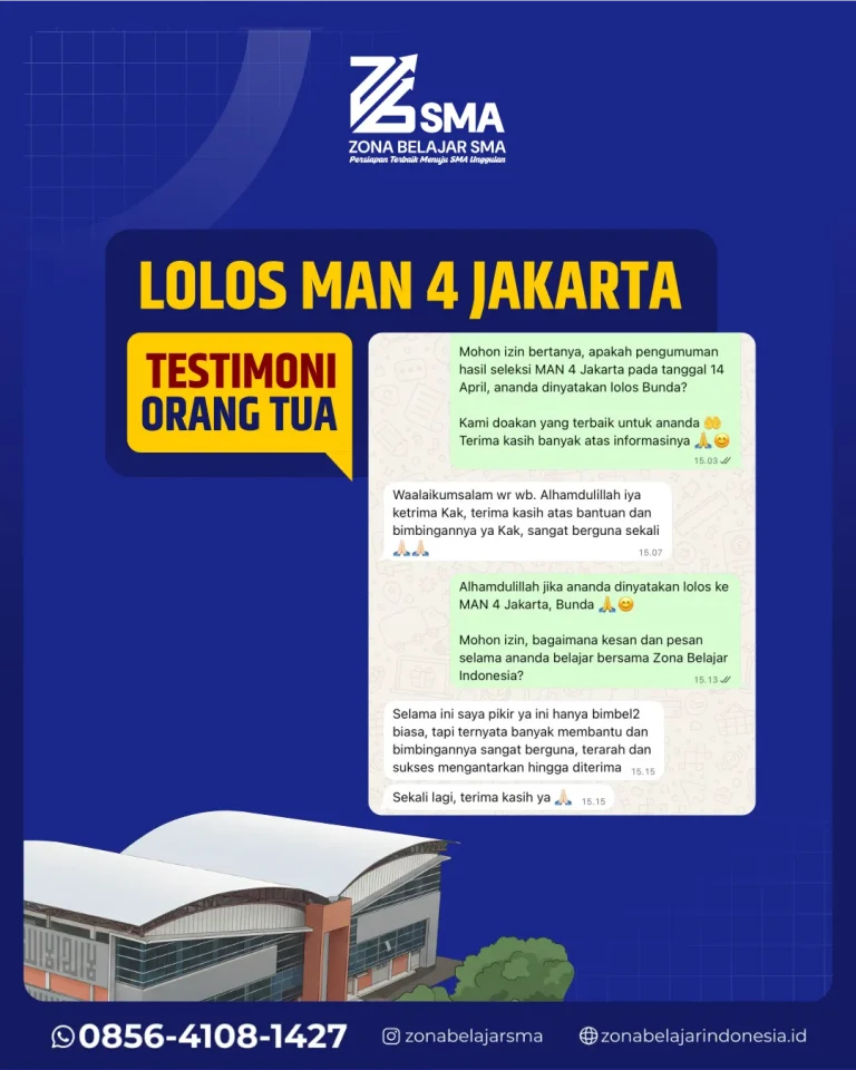 ZBS - Testi Lolos MAN 4 Jakarta - 7