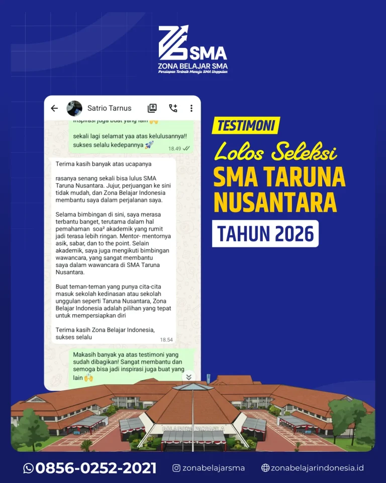 ZBS - Testi SMA Tarnus 3 - Satrio